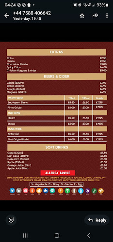 Opinii despre The Spice Room at Bramley Inn în Tadley - Hospitality and gastronomy