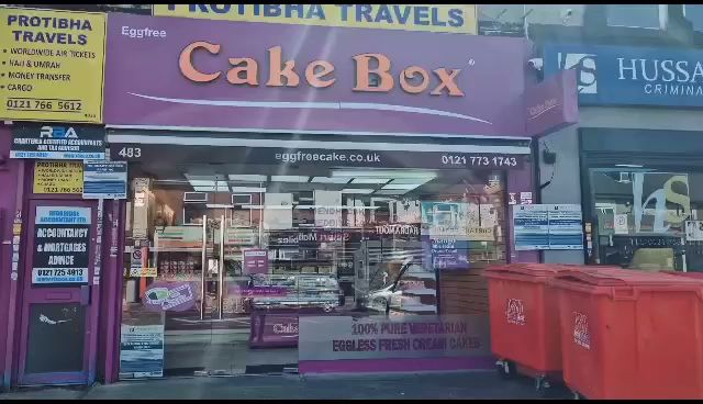 Opinii despre Egg Free Cake Box - Small Heath în Birmingham - Hospitality and gastronomy