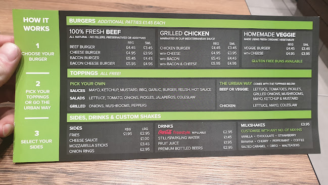 Urban Fresh Burgers & Fries - Parkgate - Hospitality and gastronomy