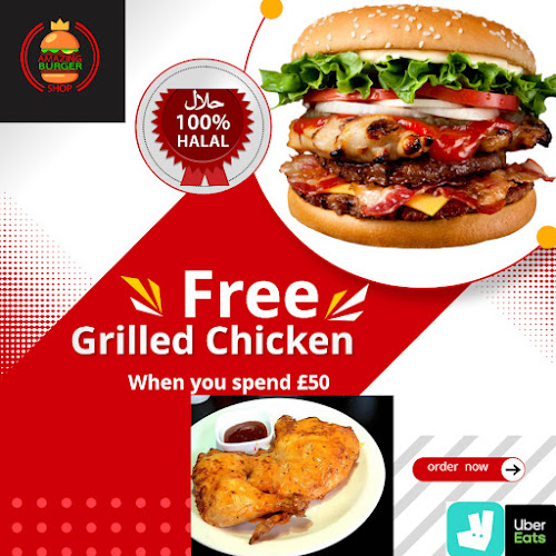 Opinii despre Amazing Burger Shop în Ilford - Hospitality and gastronomy