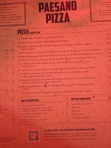 Comentarii opinii despre Paesano Pizza West End