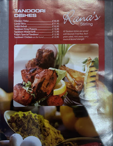Ranas Indian Restaurant - Stirling