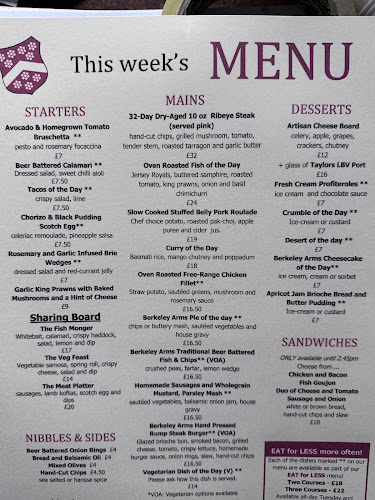 The Berkeley Arms - Hospitality and gastronomy