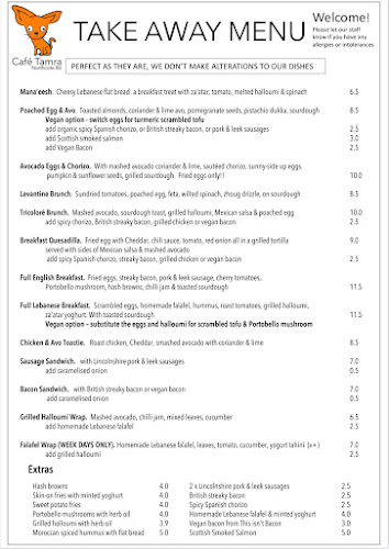 Opinii despre Cafe Tamra în London - Hospitality and gastronomy