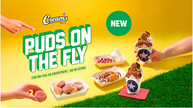 Opinii despre Creams Cafe Rochester în Rochester - Hospitality and gastronomy