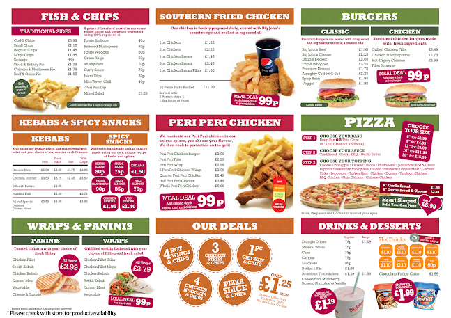 Opinii despre Big John's în Leicester - Hospitality and gastronomy