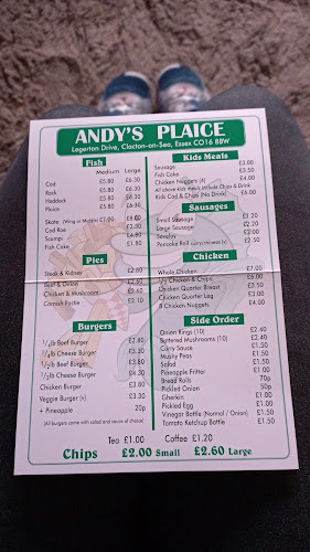 Andy's Plaice Fish and Chips