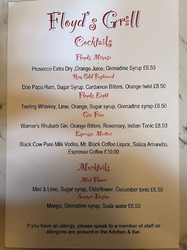 Comentarii opinii despre Floyds Grill Ltd