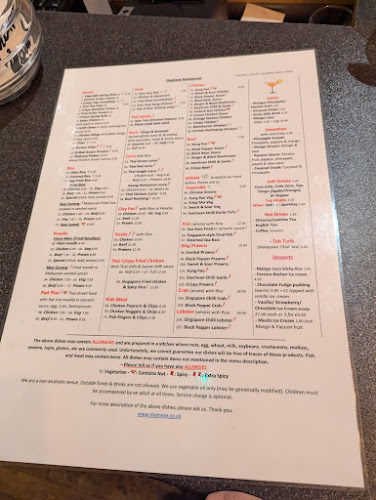 Thainese Restaurant - London