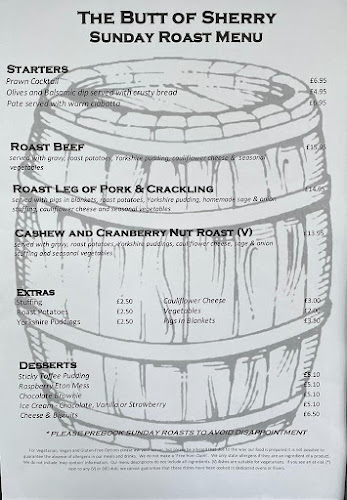 The Butt of Sherry - Warminster