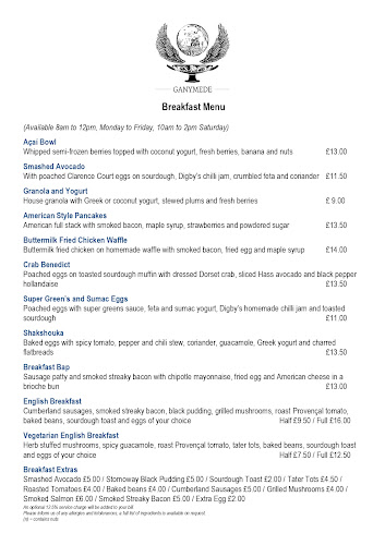 Opinii despre Ganymede SW1 în London - Hospitality and gastronomy