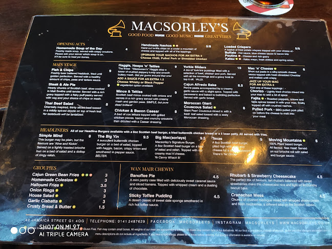 Comentarii opinii despre MacSorley's