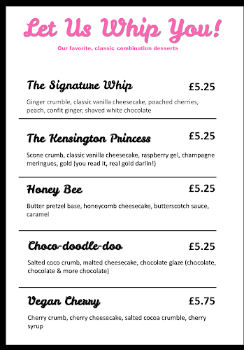 Whipped London - Hospitality and gastronomy