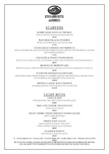 Opinii despre Kings Arms în Sandwich - Hospitality and gastronomy