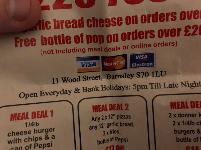 Opinii despre Heavenly Pizza în Barnsley - Hospitality and gastronomy