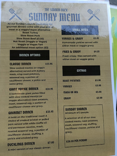 The Smokin duck - Stoke-on-Trent