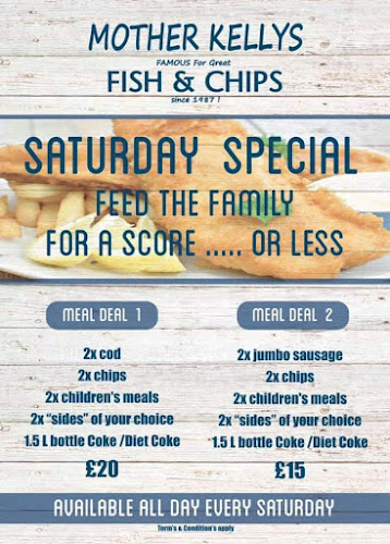 Opinii despre Mother Kelly’s Fish and Chips Petersfield în Petersfield - Hospitality and gastronomy