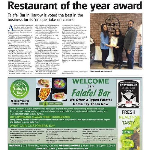 Falafel Bar Harrow - Harrow