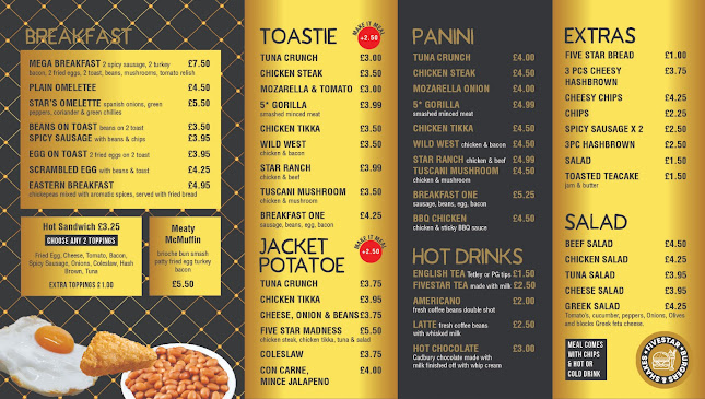 Opinii despre FiveStar burgers and shakes în Leeds - Hospitality and gastronomy