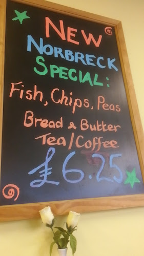 Opinii despre New Norbreck Fish & Chips în Thornton-Cleveleys - Hospitality and gastronomy