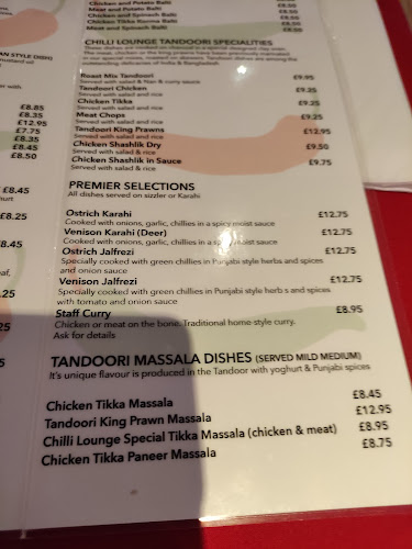 Comentarii opinii despre Chilli Lounge Huddersfield