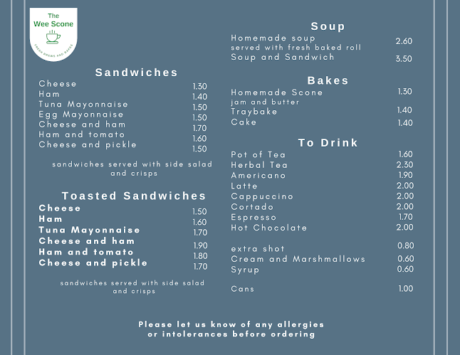 The Wee Scone Cafe - Glasgow