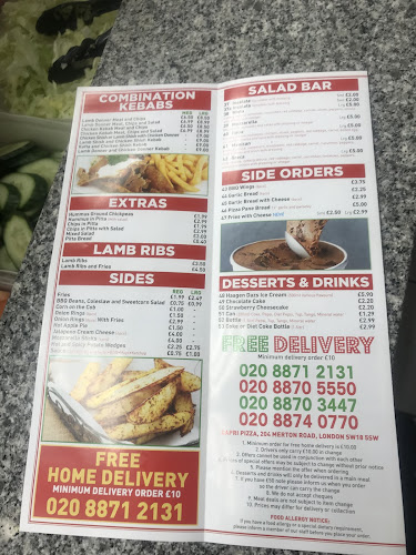 Capri Pizza Fried Chicken