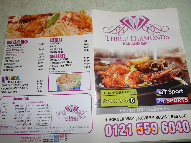 THREE DIAMONDS BAR AND GRILL - Rowley Regis