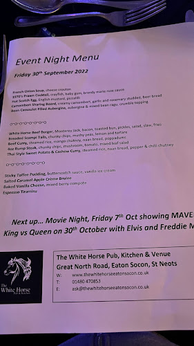 Opinii despre The White Horse în St. Neots - Hospitality and gastronomy