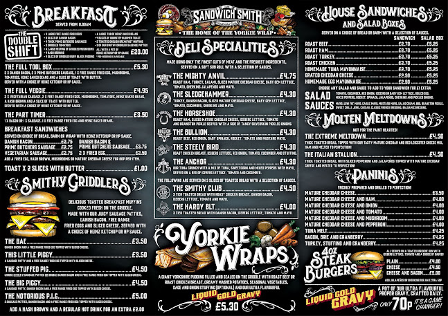 Opinii despre The Sandwich Smith în Thornton-Cleveleys - Hospitality and gastronomy