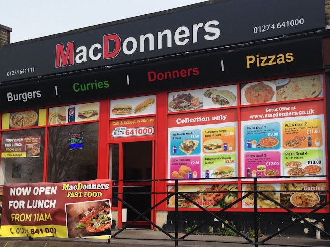 Opinii despre MacDonners Pizza Takeaway în Bradford - Hospitality and gastronomy