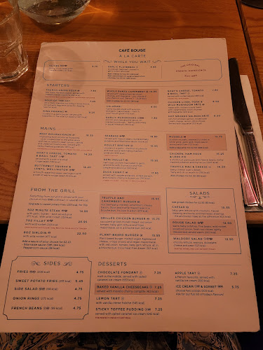 Opinii despre Café Rouge în Newark - Hospitality and gastronomy