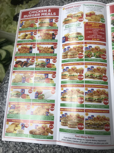 Capri Pizza Fried Chicken - London