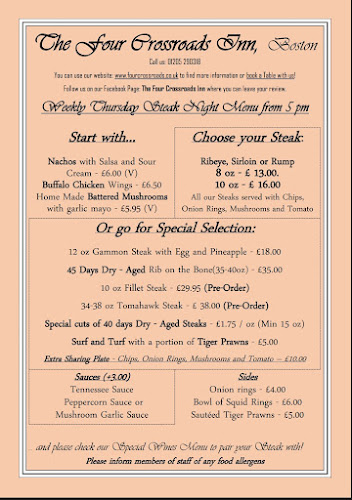 Opinii despre Four Crossroads Inn în Boston - Hospitality and gastronomy