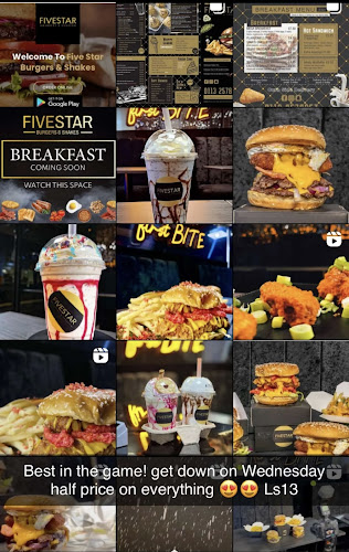 FiveStar burgers and shakes - Leeds