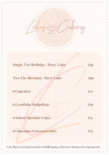 Opinii despre Lalas Cakery în Rickmansworth - Hospitality and gastronomy