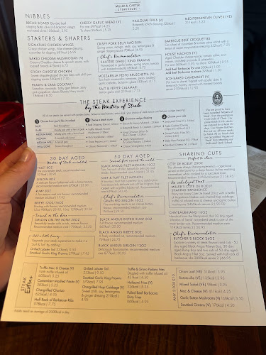 Opinii despre Miller & Carter Cribbs Causeway în Bristol - Hospitality and gastronomy