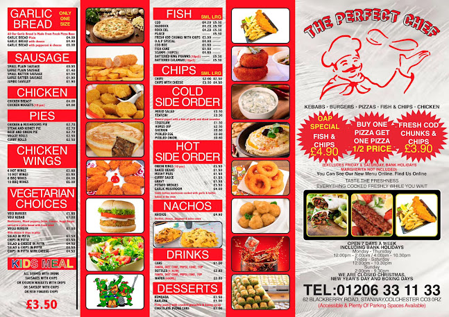 Opinii despre The Perfect Chef în Colchester - Hospitality and gastronomy