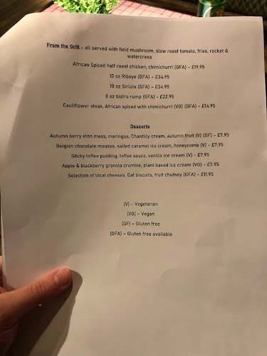 Opinii despre As You Like It în Newcastle upon Tyne - Hospitality and gastronomy