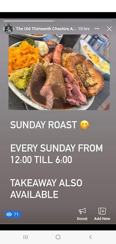 Opinii despre The Old Thirteenth Cheshire Astley Volunteer Rifleman Corps Inn în Stalybridge - Hospitality and gastronomy