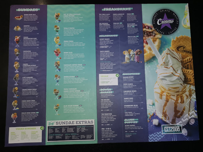 Creams Cafe Enfield - Hospitality and gastronomy